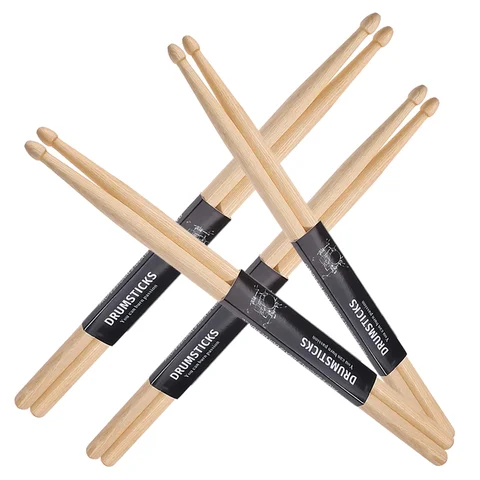 Miwayer Classic Maple Drumsticks 5A/7A Sturdy Drum Mallets for Practice And Performance - Sticks for Percussionists