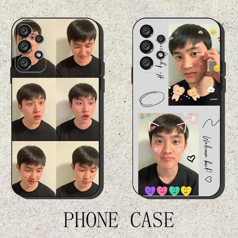 

DO K-KYUNGSOOS Phone Case For Samsung S25,S24,S21,S22,S23,S30,Ultra,S20,Plus,Fe,Lite,Note,10,9,5G Black Cover