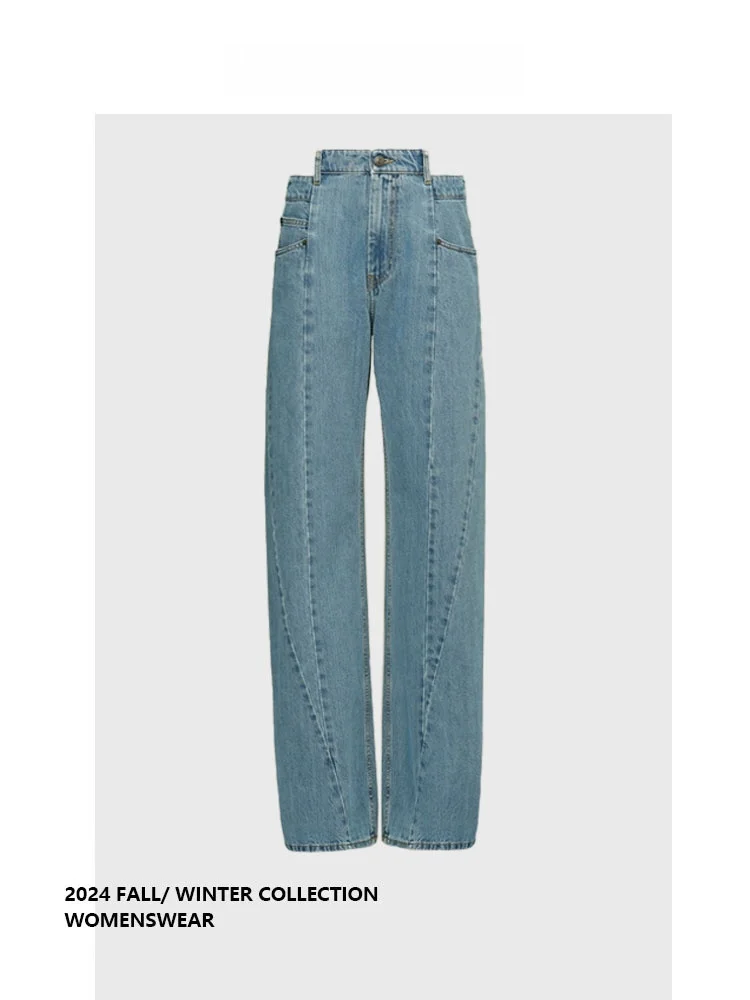 Jeans Anchos de Cintura Alta Forever 21, Jeans Casuales Holgados para Mujer, Pantalones de Algodón de Verano, Talla Grande, E...