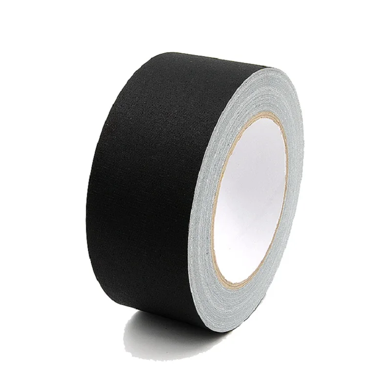 Black Gaffer Tape 2" X 30 Yards – Heavy Duty, Waterproof, No Residue, Non-Reflective Matte Finish For Stage, Studio & AV Use