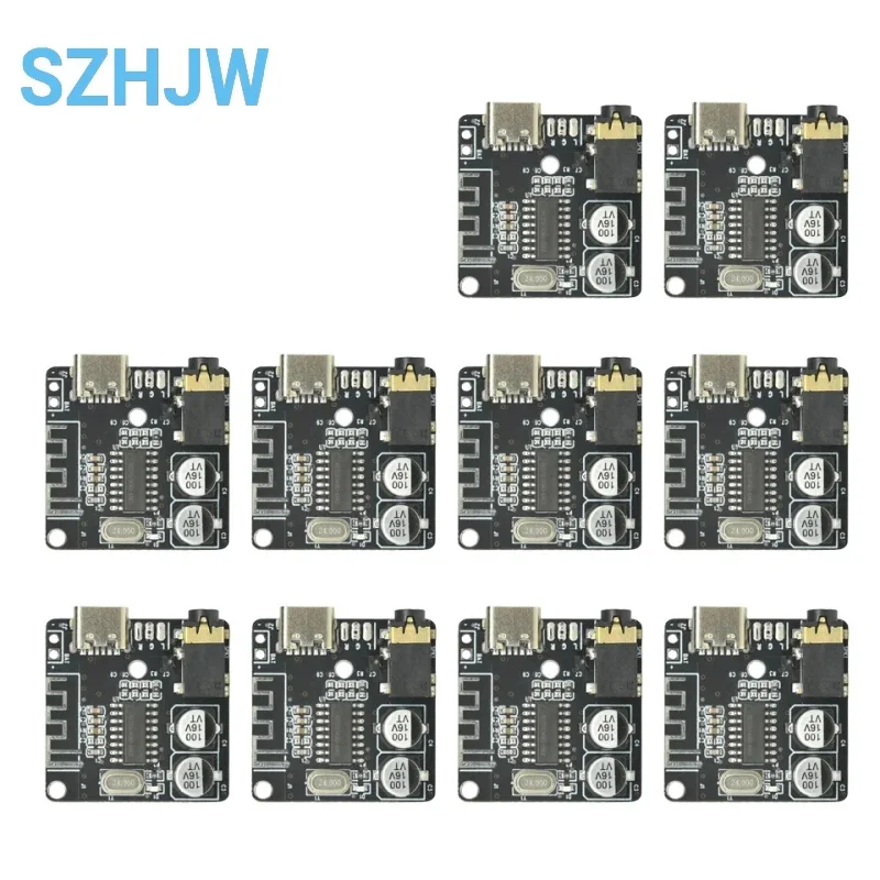 1-10pcs VHM-314 Audio Receiver Board BT 4.1 5.0 MP3 Lossless Decoder Board Wireless Stereo Music Module