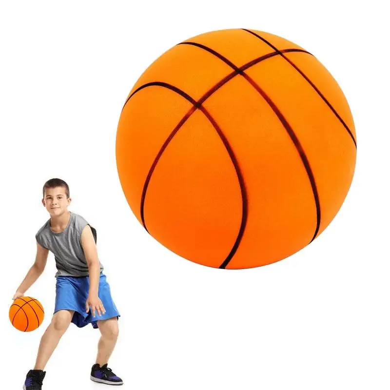 

Outdoor Basketballs Silent Outdoor Kids Training Ball Soft Bouncy Sports Ball Children Pat Training Ball Indoor For Children