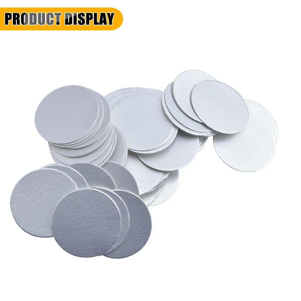 5000pcs/lot 62mm PET PE HDPE GLASS PS Induction Aluminum Foil liners Inserts for induction sealing