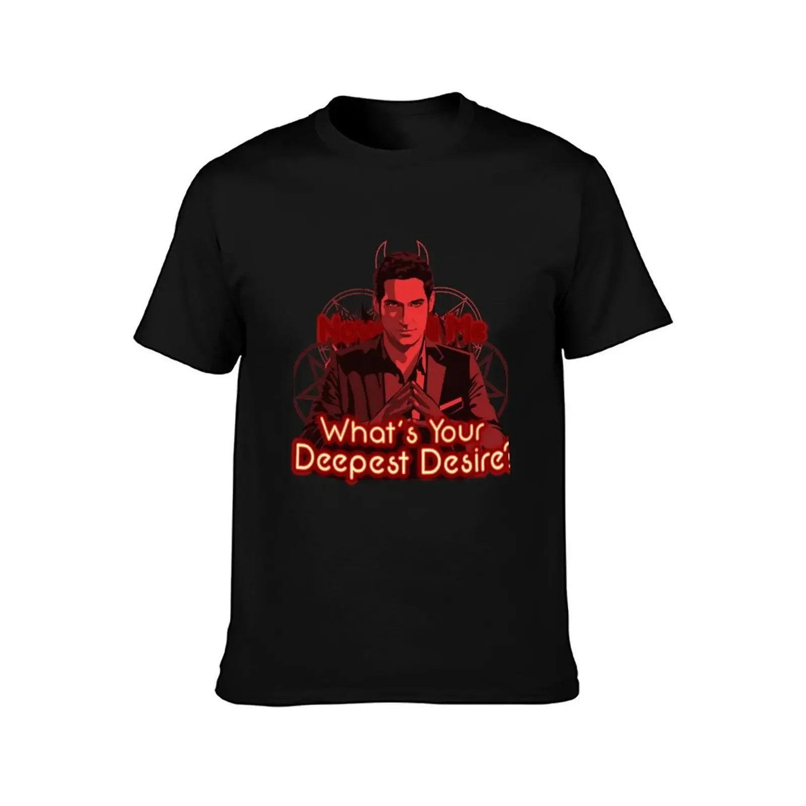 What's Your Deepest Desire? T-Shirt korean fashion aesthetic clothes quick drying customizeds t shirt for men