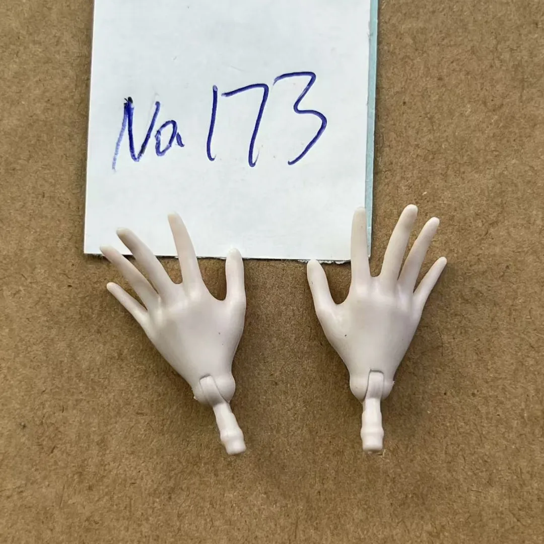 Monster 1/6 Doll Replacement Hands Elbows Purple Beige Blue Green Skin Original Doll Accessories For Slim Dolls