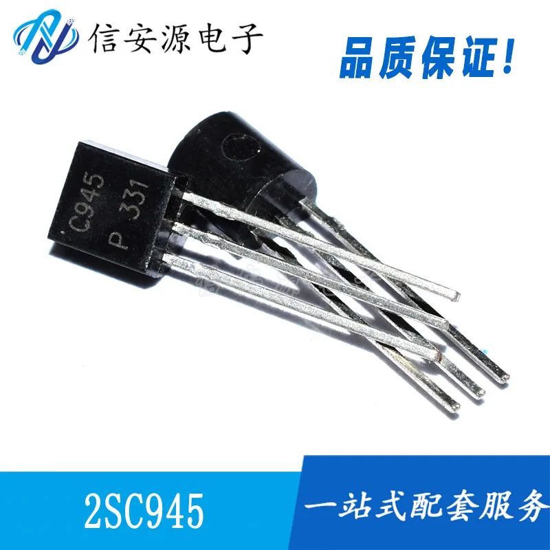 

10pcs 100% orginal new 2SC945 triode stage 0.15A 50V TO-92 NPN type low power transistor C945