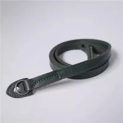 Retro Leather Crossbody Shoulder Strap Camera Strap 125cm  Hole Type Strap Compatible For Fuji Leica Mirrorless Camera