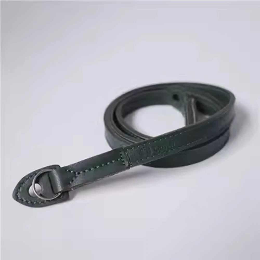 Retro Leather Crossbody Shoulder Strap Camera Strap 125cm  Hole Type Strap Compatible For Fuji Leica Mirrorless Camera