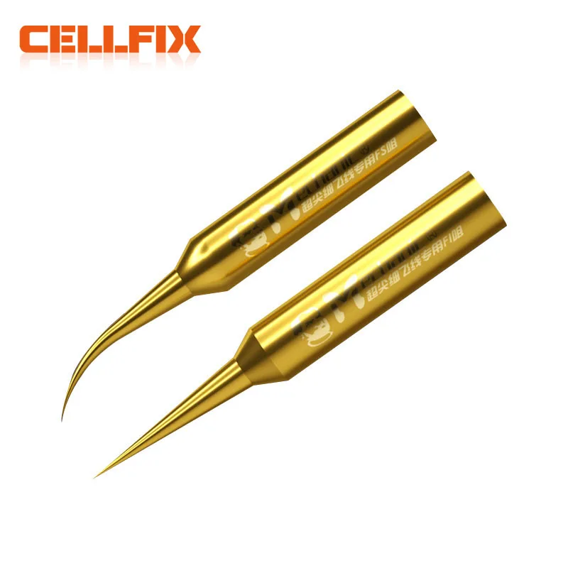 MECHANIC Fly Line Tip Professional Pure Copper Welding Head For 936 Soldering Station Special Solder Tip Durable Iron Tips