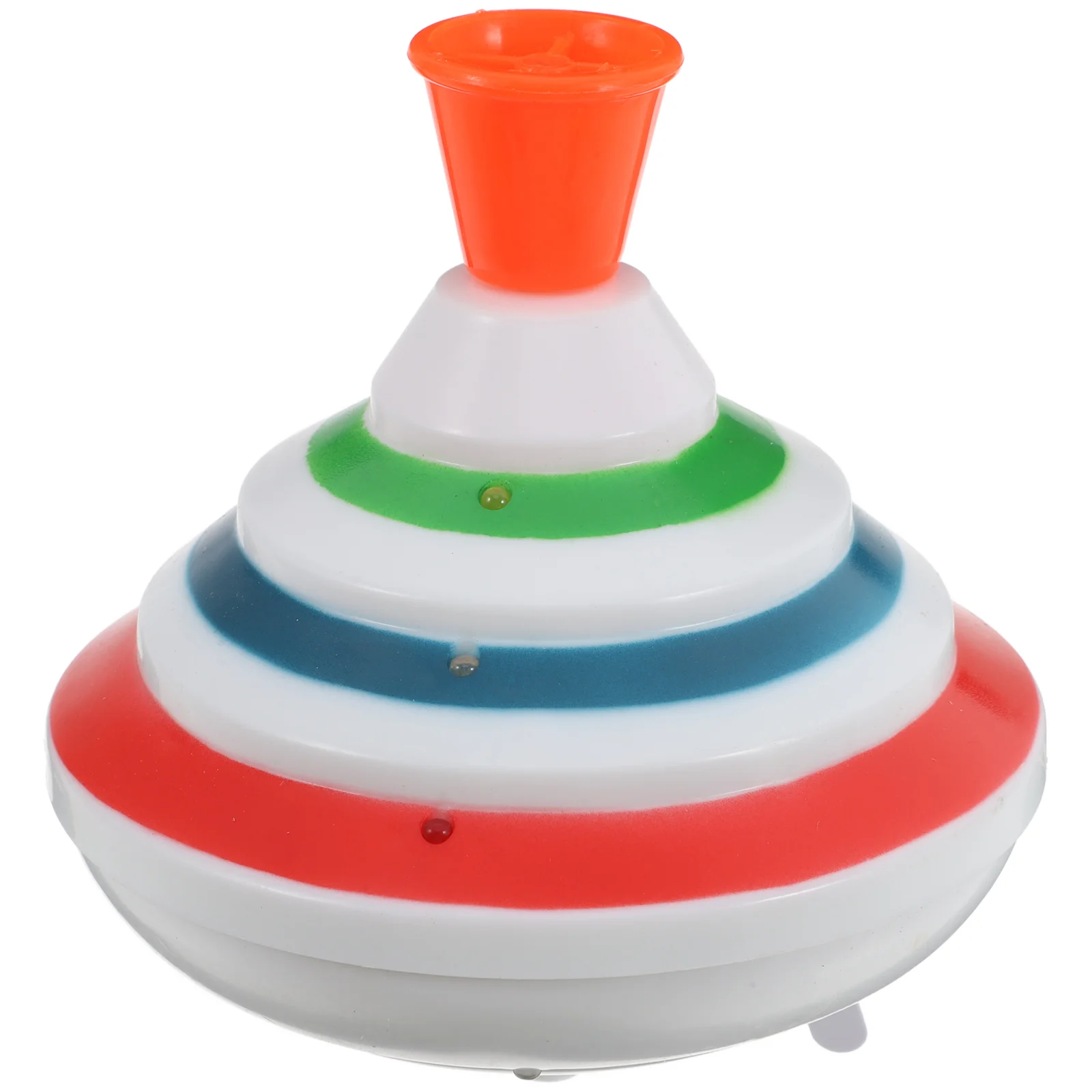 Non-toxic Toy Music LED Gyro Spinning Top Birthday Party Flash Stocking Stuffer Giveaways