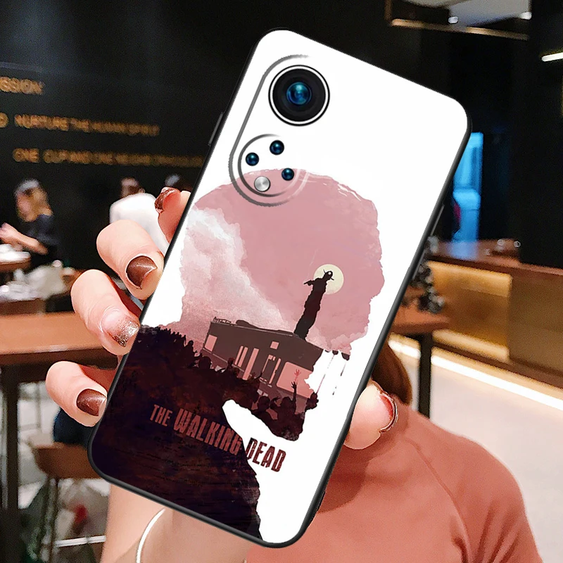 Hot TV The Walking Dead For Honor X8 X7 X9 a 50 70 90 Magic5 Lite Huawei P60 P40 P20 P30 Pro P Smart Nova 9 5T Case