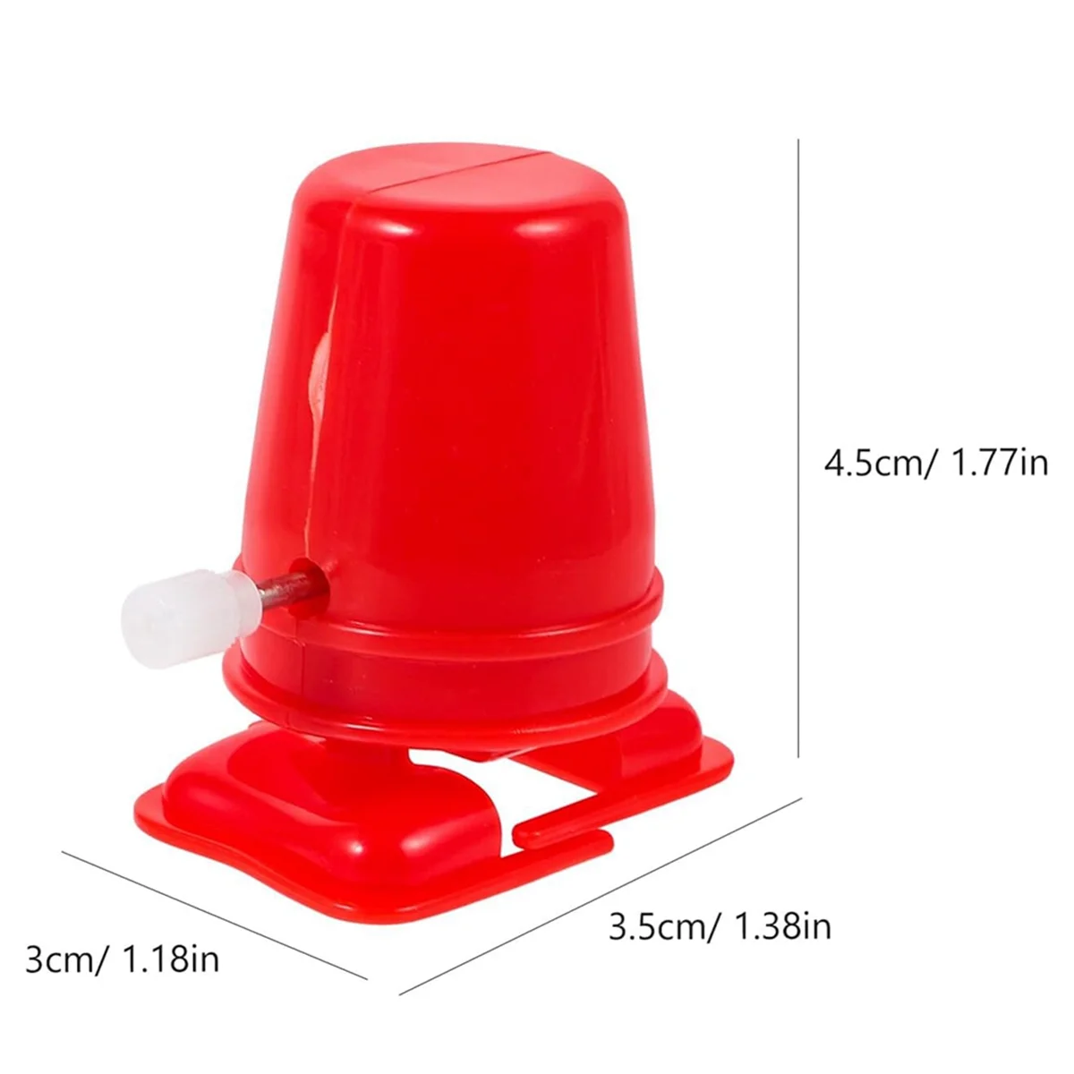 20Pcs Clockwork leg Robot Kid Toy Wind Up Toy meccanismo di movimento movimento giocattoli di gioco per bambini giocattolo sport arancione