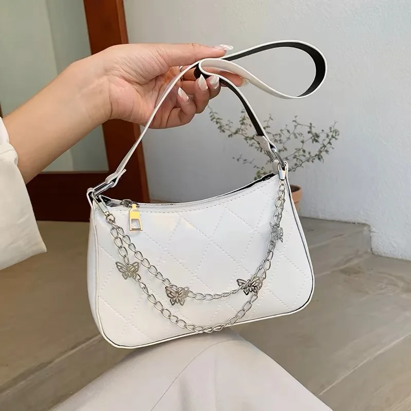 Bag Decoration Metal Chain Strap Pants Clothing Chain Shoulder Bags Chain Bag Handle Pendant With Lobster Buckle Multi-layer DIY