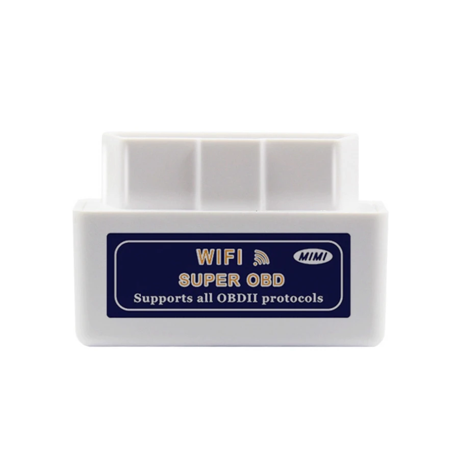 2026 Newest Super Mini ElM327 Wifi OBD2 Adapter ELM327 WiFi OBD2 Auto Code Scanner For IOS ELM327 Wifi V1.5 Car Diagnostic Tool