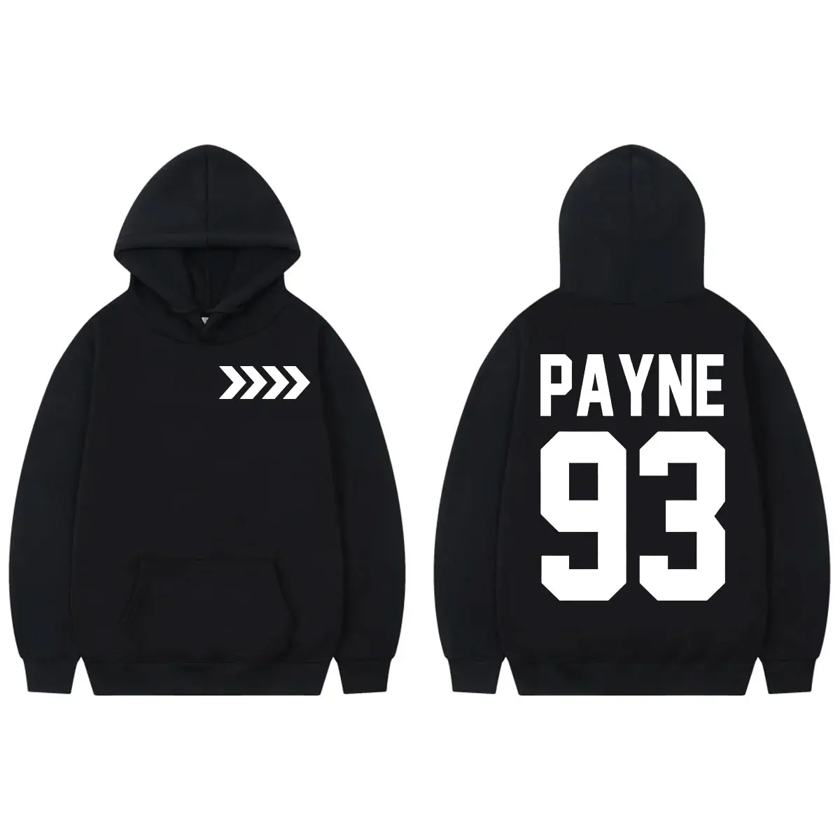 

Liam Payne Tribute Graphic Hoodie Payne 93 Merch Hip Hop Harajuku Vintage Pullovers Men Women Fashion Casual Hooded Sweatshirts