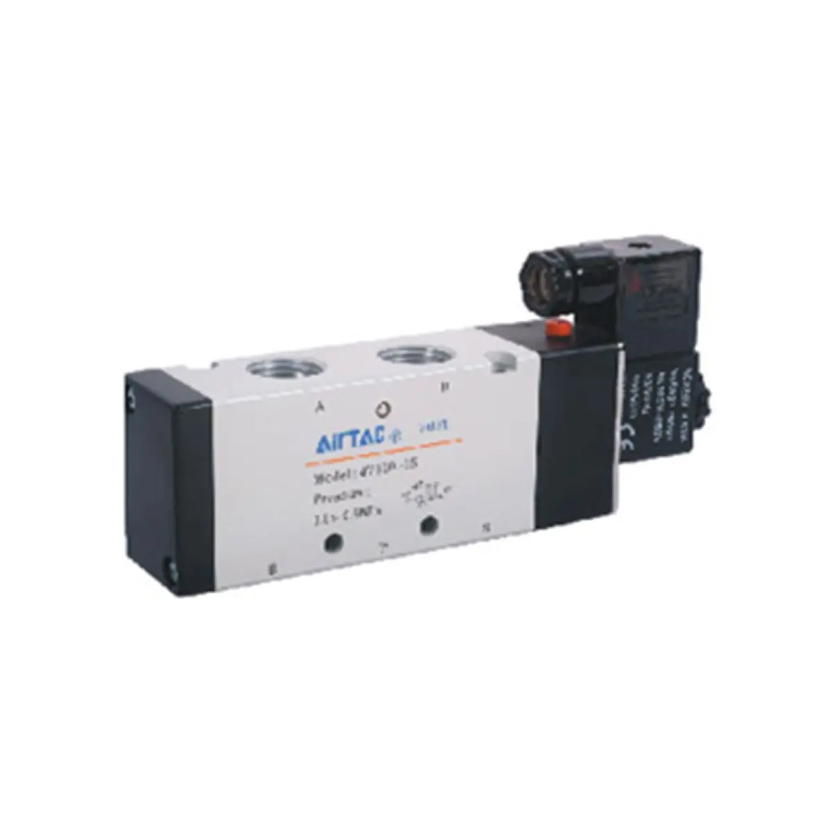 

4V41015B DC24V 4V двухпозиционный пятиходовой электромагнитный клапан серии