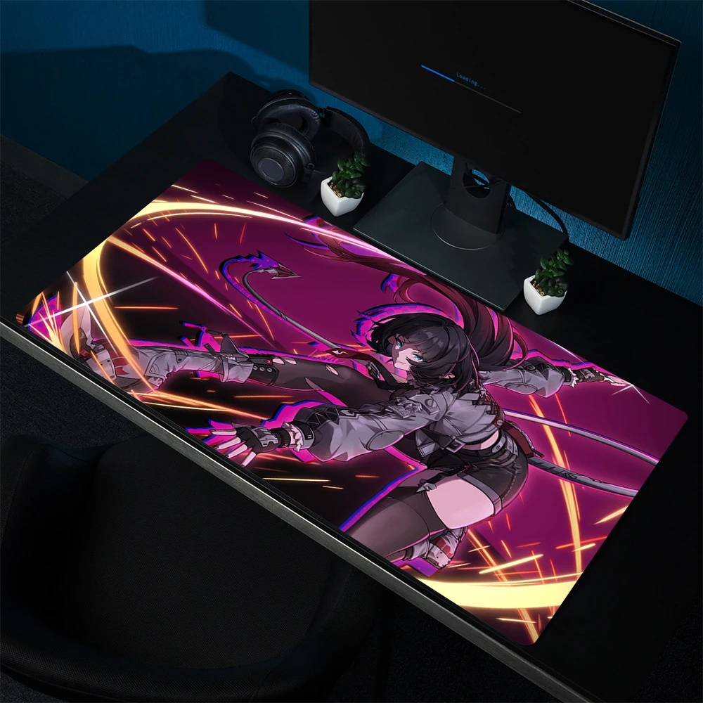 

Jane Doe Gaming Mouse Pad Zenless Zone Zero Mousepad Gamer Professional Large Non-Slip Mause Mats Locking Edge Game Keyboard Mat