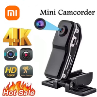 XIAOMI Mini Camera Body Camera Dv Portable Nanny Safety Hd Camera Installation Video Recording Car Home Office Network Camera