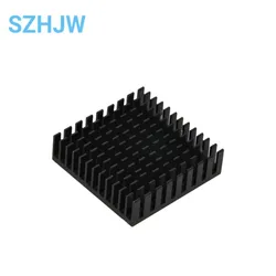 Electronic Heatsink Radiator Cooler Radiator 40X40X11MM High Quality Black Slot Heat Sink