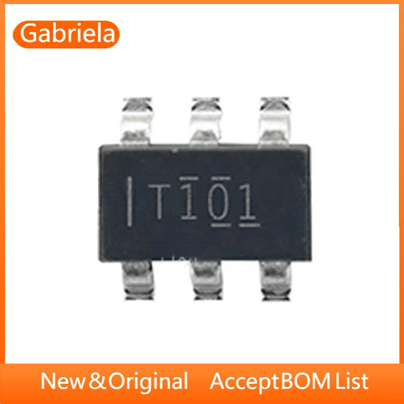 

5Pcs TMP101NA/3K T101 TMP100NA/3K T100 TMP122AIDBVR T122 SOT-23-6 SOT23-6