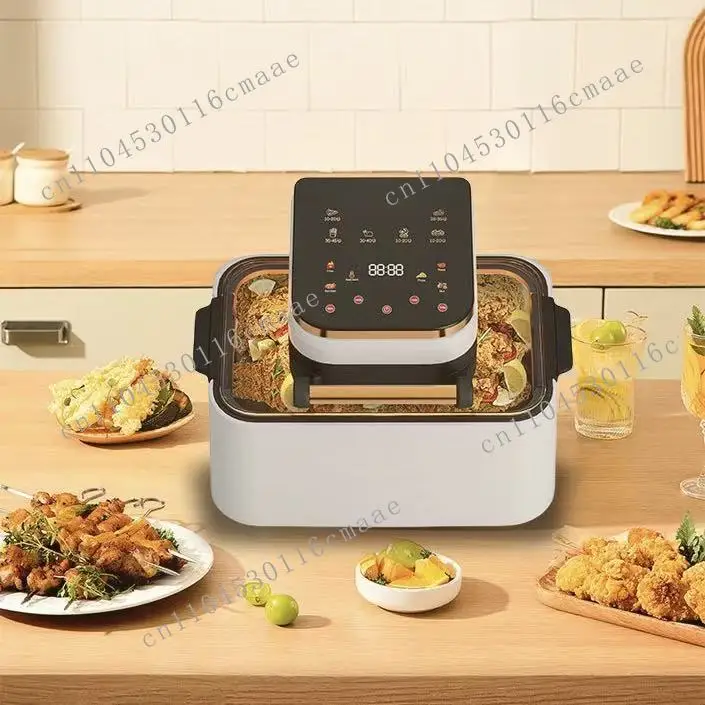 12-Liter large-capacity household electric fryer with multi-function touch screen air fryer