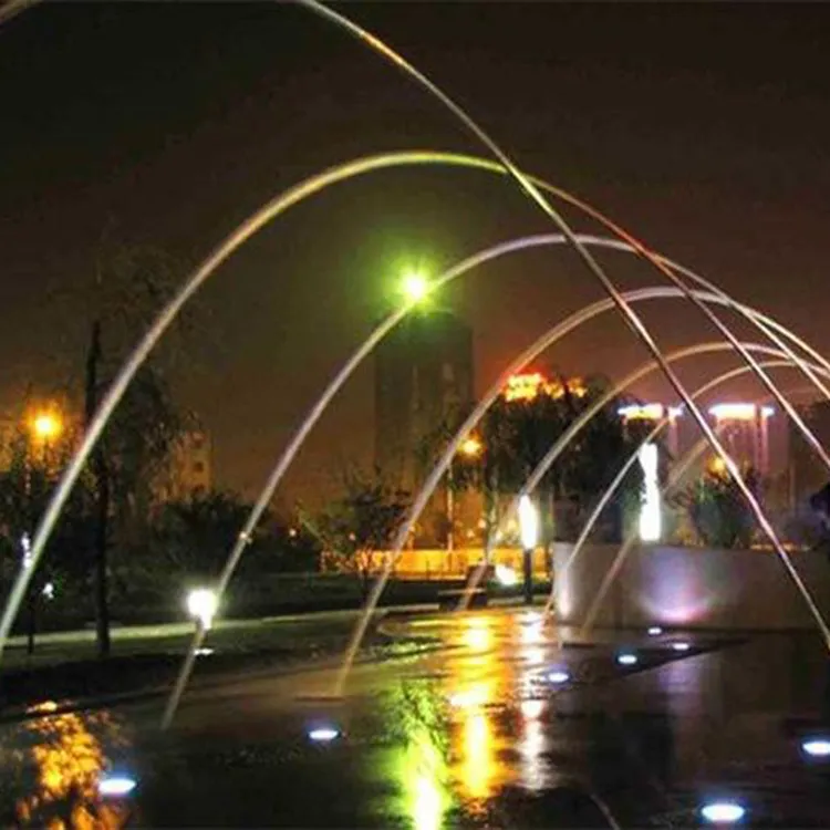 Interactive induction pearl jumping spring music fountain design construction installation manufacturer