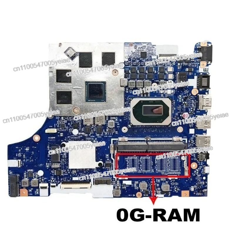 

For NM-C361 NM-C362 L340-15IRH L340-17IRH Laptop Motherboard with I5-9300H I7-9750H CPU GTX1050 GTX1650 GPU Fully Second-hand