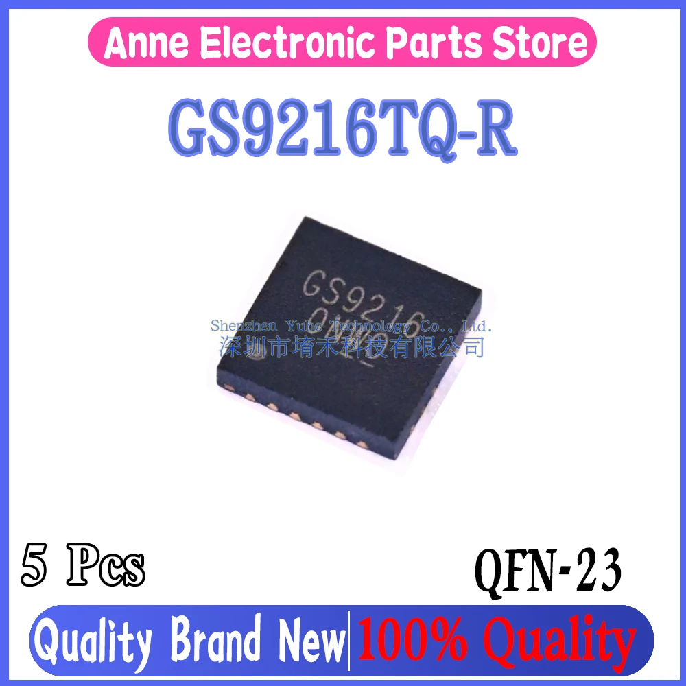 (5piece)100% New GS9216 GS9216TQ GS9216TQ-R QFN-23 Chipset
