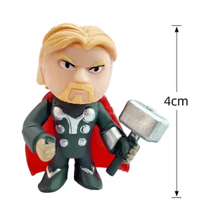 Marvel Avengers Action Doll for children, Avengers, Superhero, Spider Man, US Captain, Iron Thunder, Children's Birthday Gift, Christmas, 20-24-26 pieces by Set 6 Main Sales Iron Man - №5