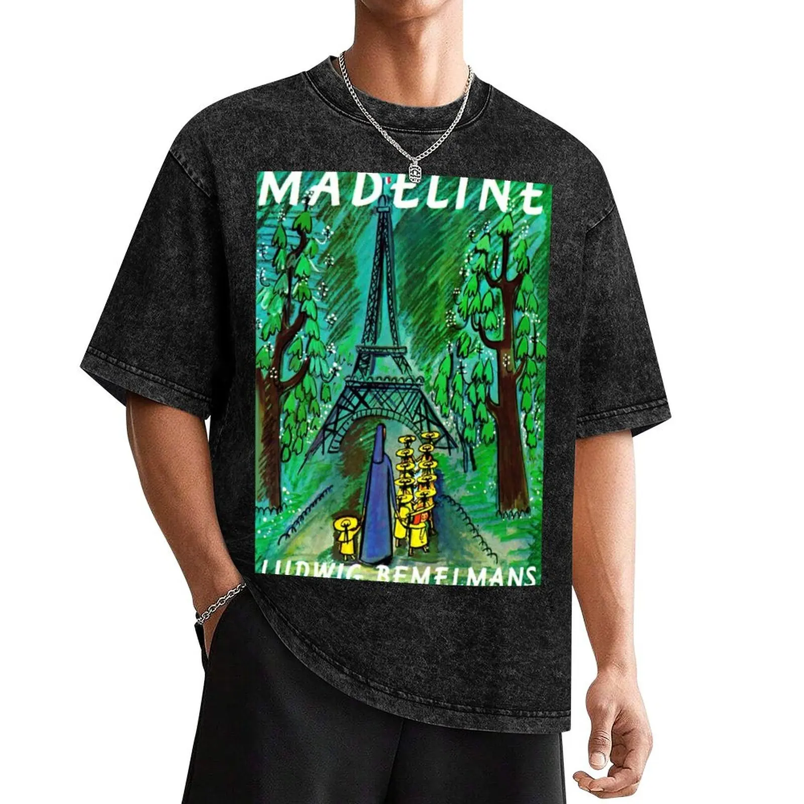 

Madeline Vintage Children's Book Cover Poster T-Shirt clothes cheap stuff mens graphic t-shirts pack