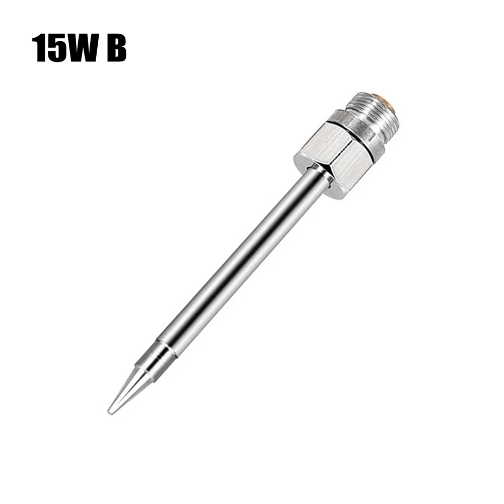 Welding Tips Soldering Iron Tip 15W Tool 510 Interface For USB Welding Rework Tool Silver Silver Plating Brand New