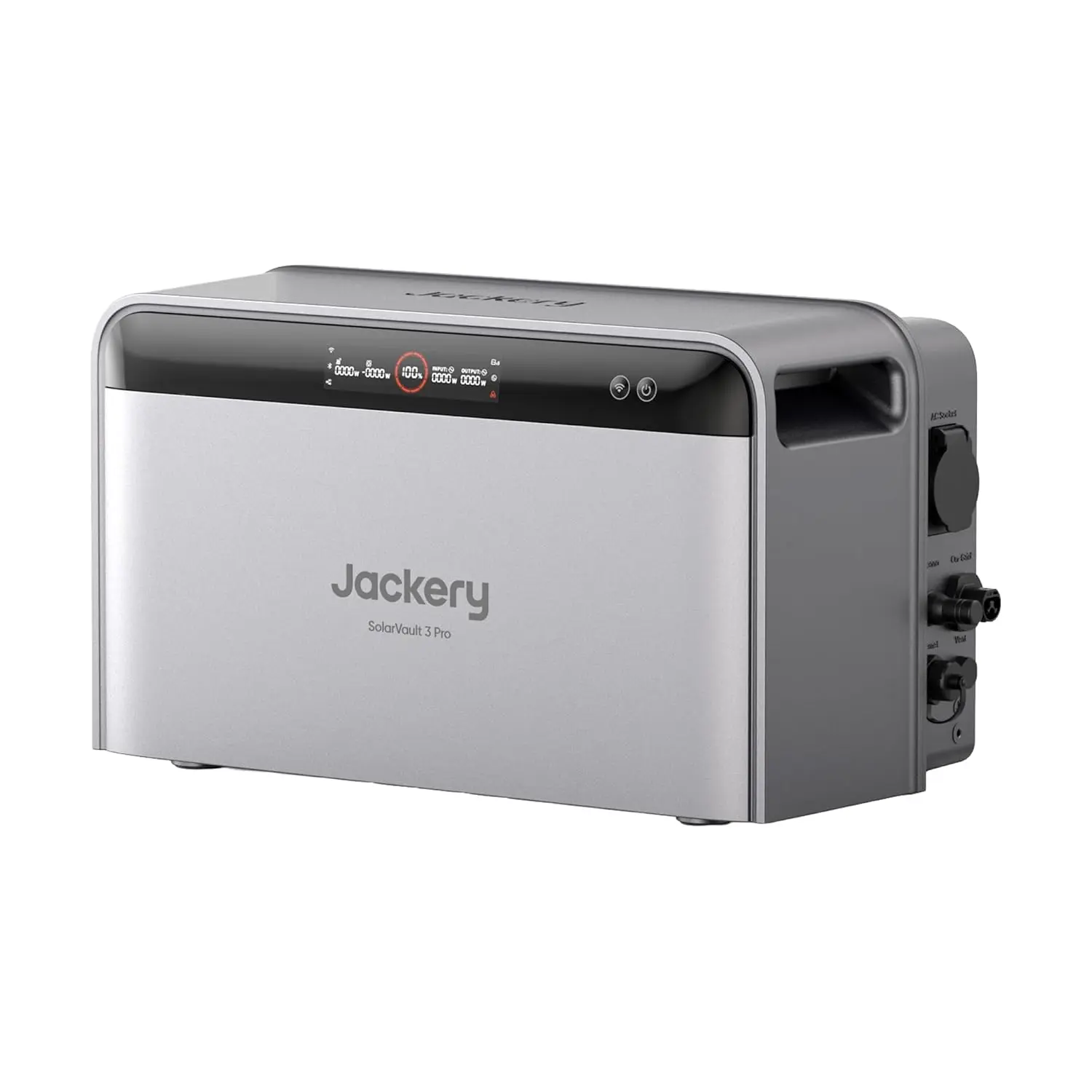 Jackery Solar Vault 3 Pro balkon-energiecentrale met opslag, 1200W output, 4000W PV-ingang, 4 MPPT, uitbreidbare zonne-opslag 2,52-15,12kWh, Plug & Play