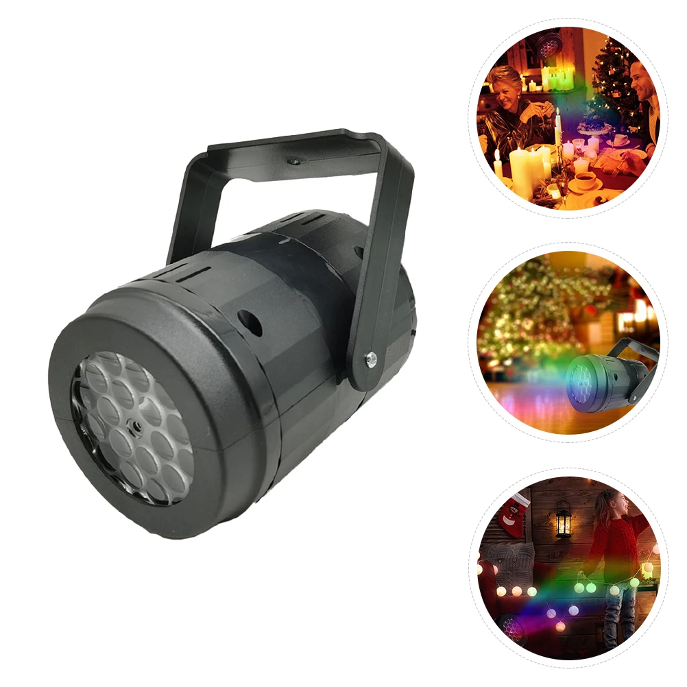 1Pcs Christmas Lamp Projector Creative Indoor LED Light for Birthday Children's Day Holiday Gift Rotary Snowflake Pattern Effect