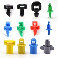 Garden Mist Watering Sprinkler Refraction Nozzle 90° 180° 360° Sprayer Head for Greenhouse Plants Lawn Tree Irrigation Atomizer