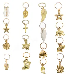5-50 Pcs Dreadlock Beads for Hair Braids Hair Beads Jewelry Vintage Charms Women Girl Kids Hairpin Weaving Tool Accessories