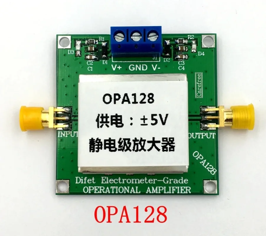 1Pc OPA128 Electrometer Grade Operational Amplifier Low Bias & Offset 110dB Gain High Impedance with Shield