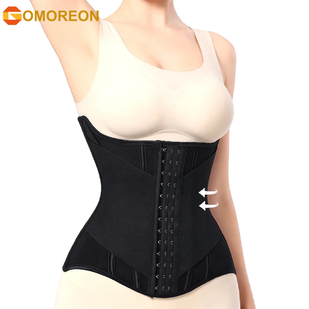 1PCS Waist Trainer Corset for Women Shapewear Tummy Control Body Shaper Postpartum Cincher Segmented Workout Girdle