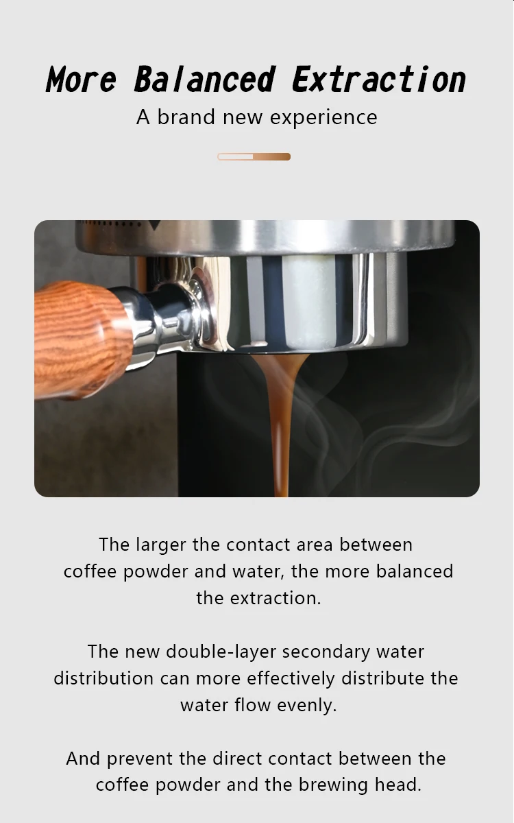 Wiederverwendbarer Espresso-Puck-Siebfilter, Kontakt-Duschsieb für 51 mm, 54 mm, 58 mm Breville Siebträger, Barista-Maschinenzubehör – Detail 9