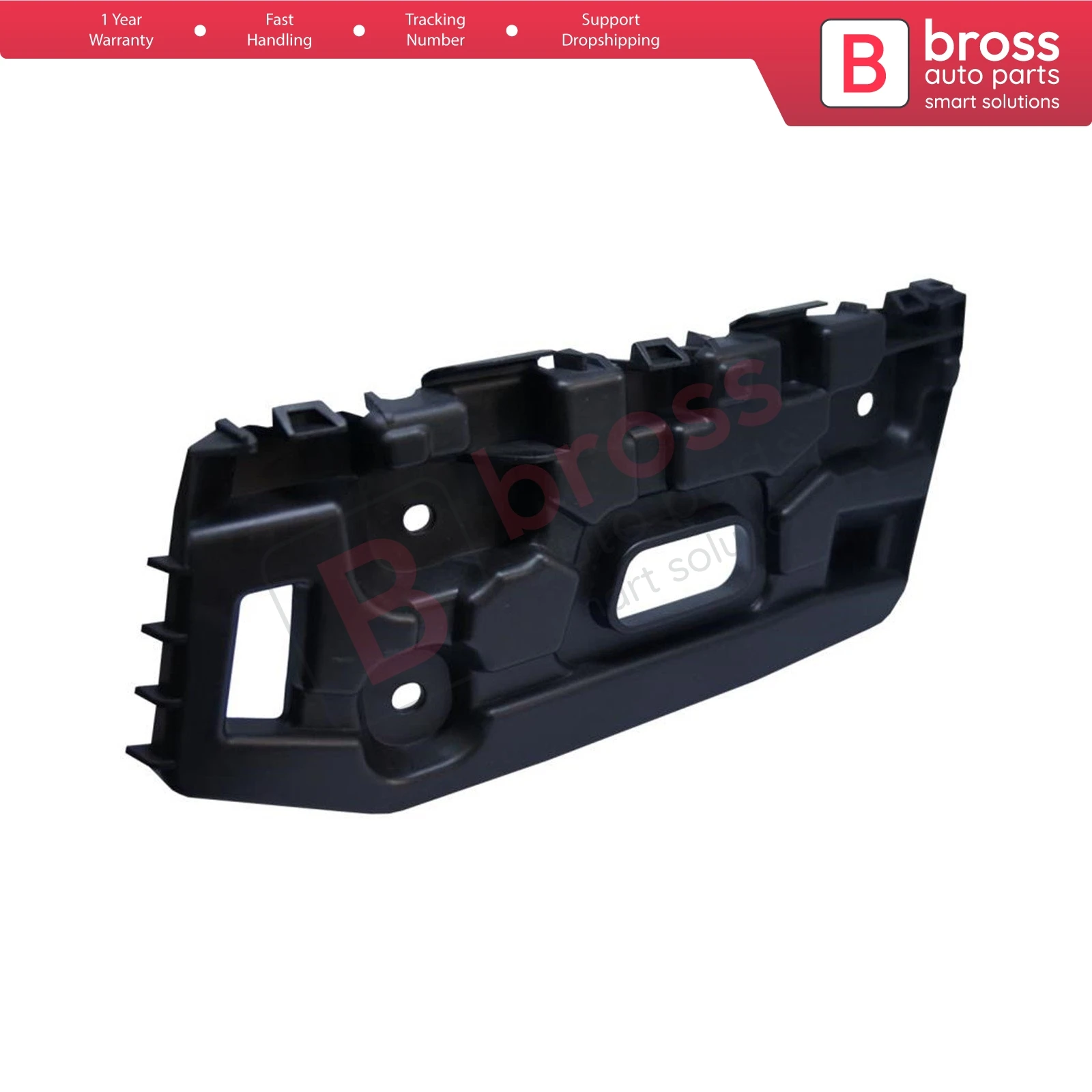 BSP677 Bumper Holder Bracket 622210972R Front Left for Dacia Lodgy Dokker Fits: Dacia Lodgy 2012-2017, Dacia Dokker 2012-2017