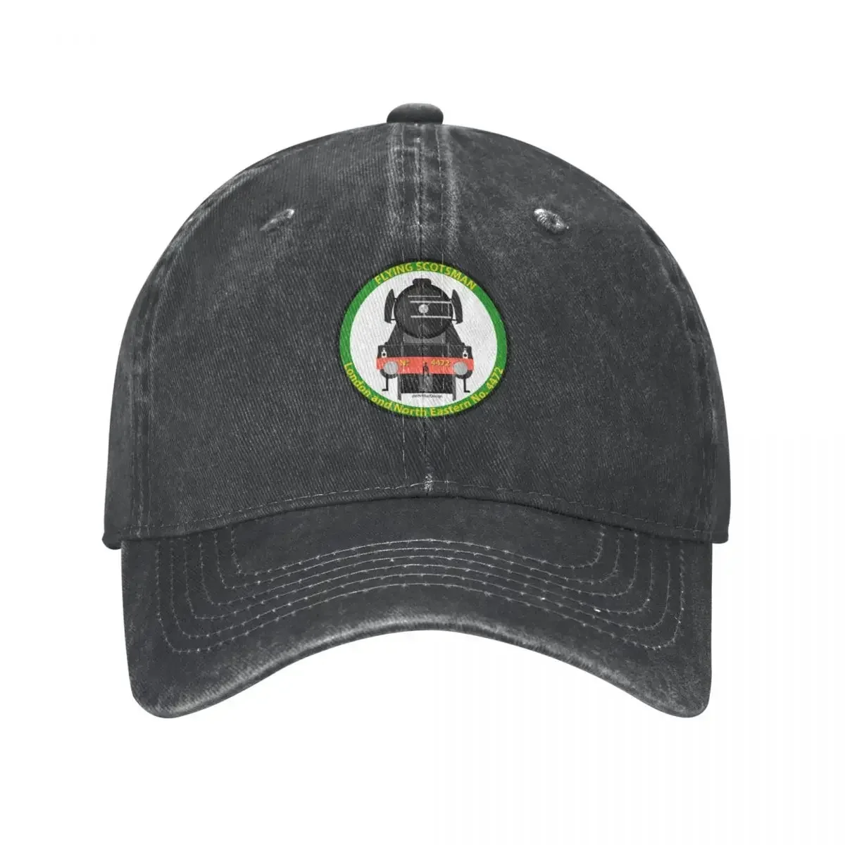 2026 LNER Flying Scotsman No. 4472 Circle Design Cowboy Hat Designer Hat Ball Cap Sun Cap Hats Woman Men's