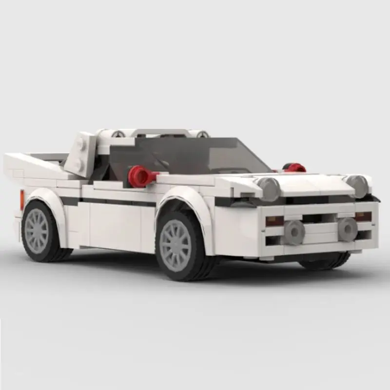 

MOC Brick Technical Car Speed Champion Racer Building Block Sports Supercar Creative Garage Vehicle Technique Set Kids Toys Boys