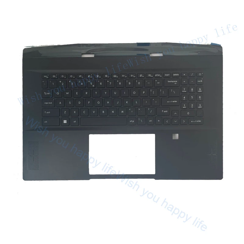 LULUYUAN NEW for MSI Stealth GS77 12UE Palmrest with backlightKeyboard 3077P1C211 US