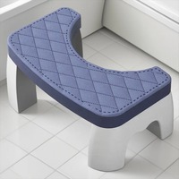 Removable Toilet Stool Portable Non-slip Shower Seat Bathroom Chair Squat Stool Shower Stools Bathroom Furniture Accessories