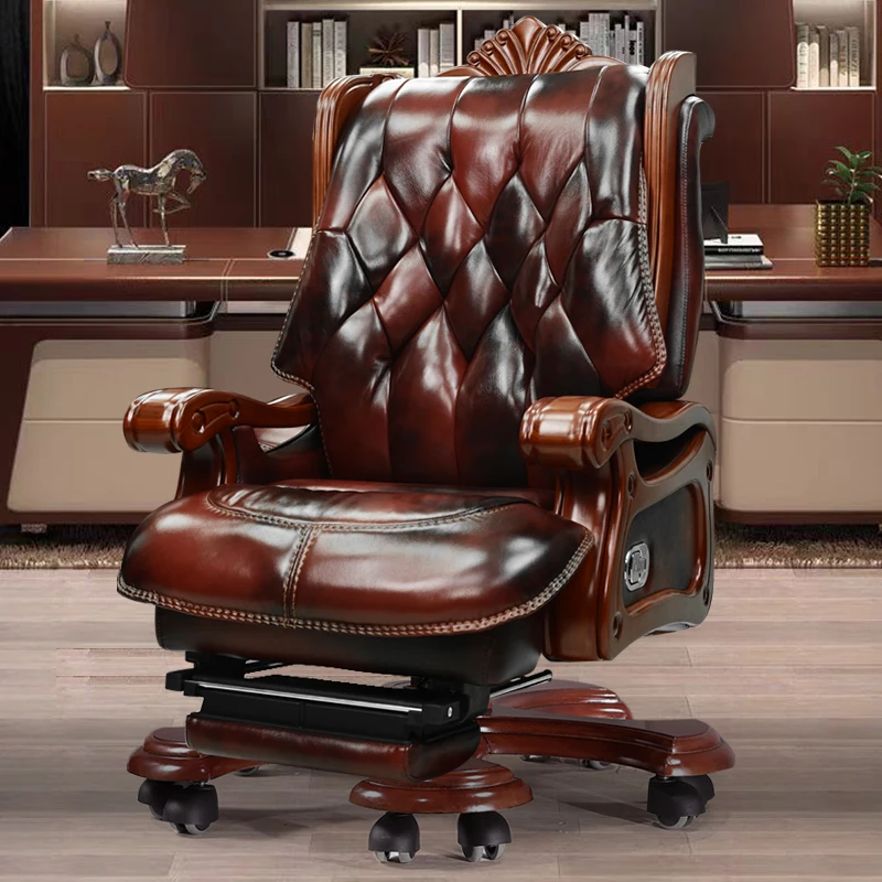 Headrests 1 Person Recliner Chair for Vanity Executive Chair on Wheels Reclining Relax Armchair Furniture Chairs for Kitchen