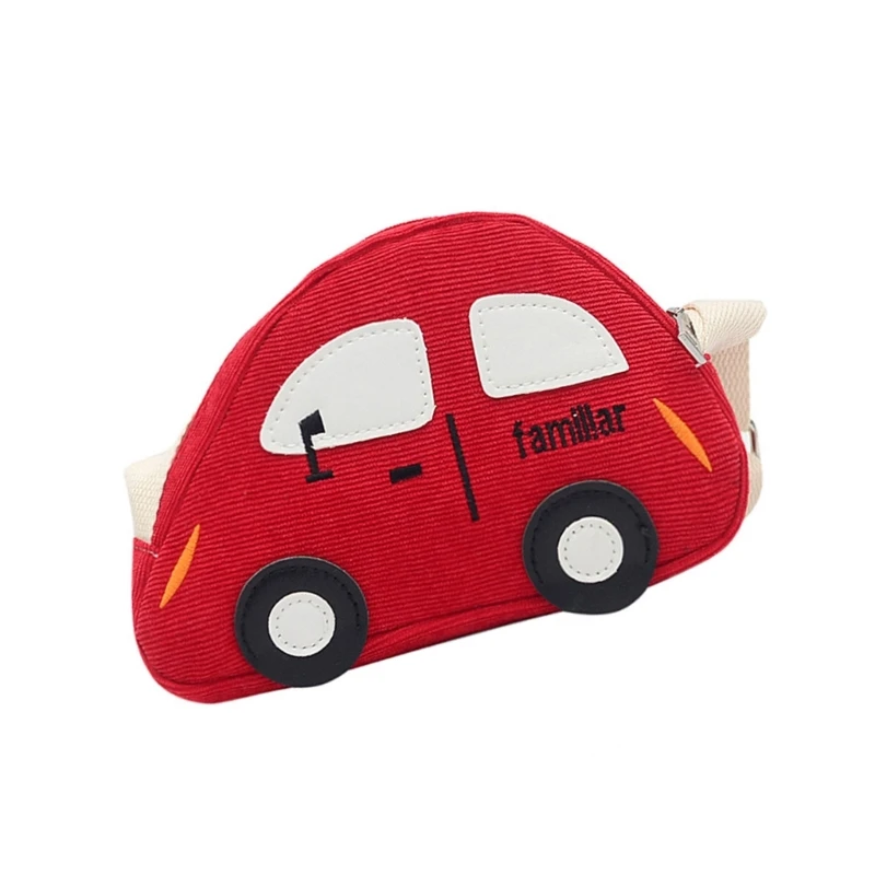 Borsa a tracolla a forma auto dei cartoni animati per bambini Borsa a tracolla Borsa alla Regalo compleanno per per