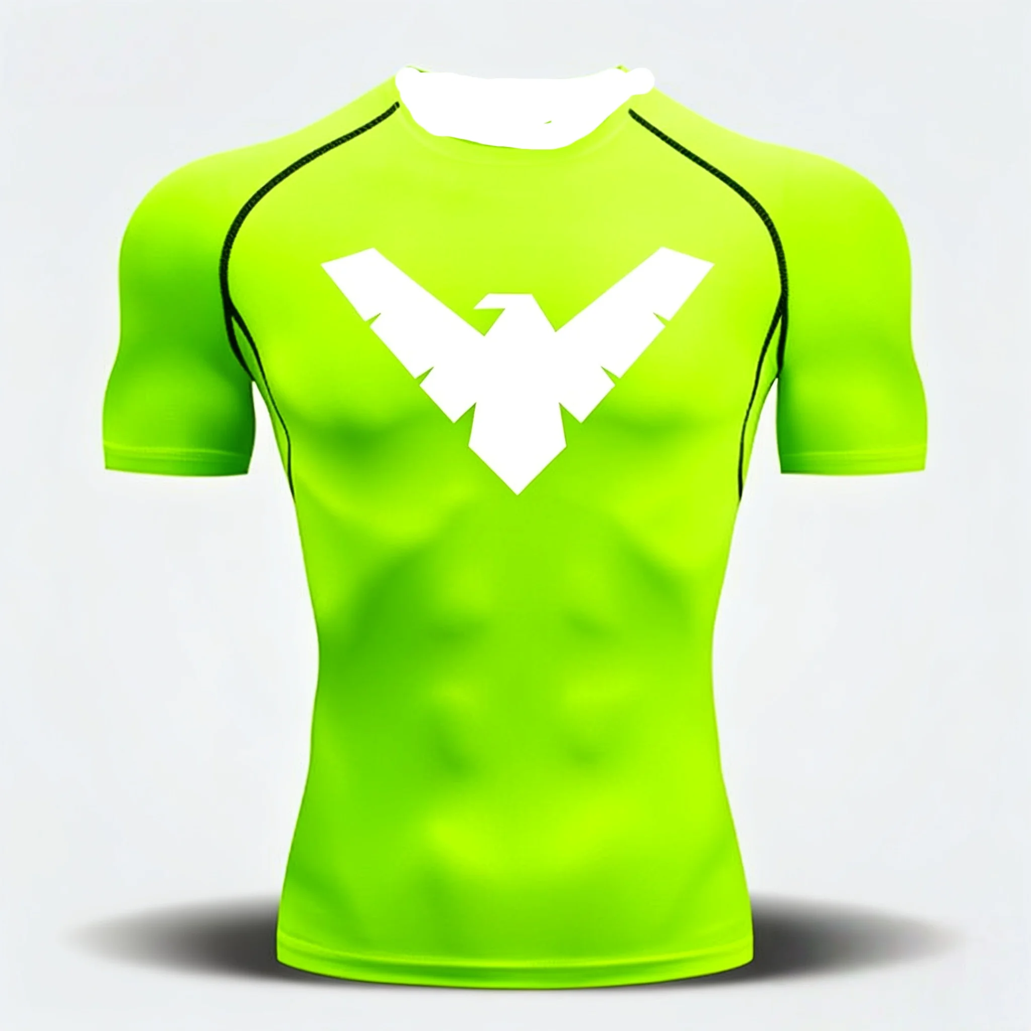 New Nightwing Shirt Gym Workout T-shirt Sports Running Fitness Superhero Base Layer Tops FamilyMatching 2026/27