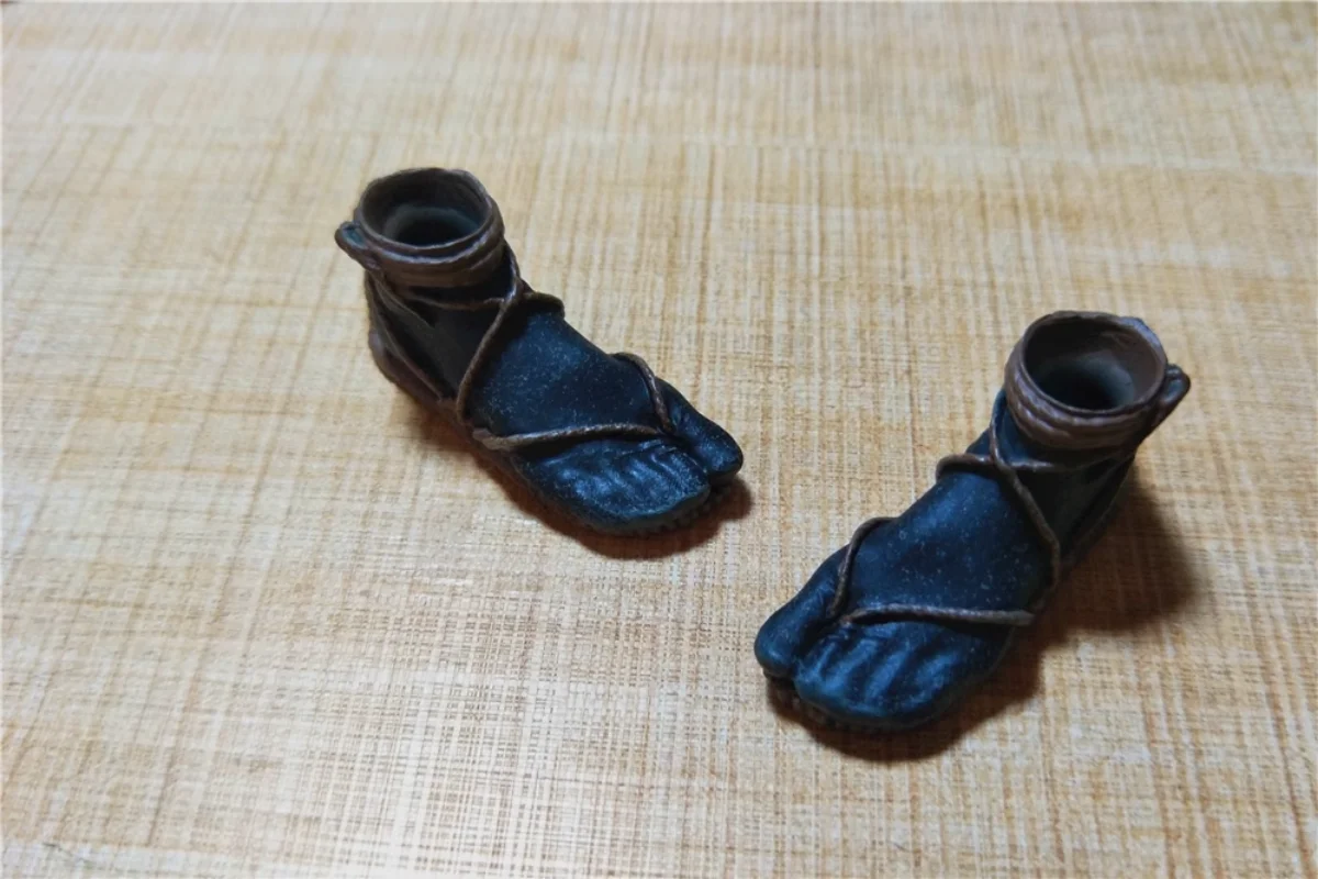 Chaussures de soldat de samouraï japonais, échelle 1:6, modèle pour figurine d'action de 12 pouces