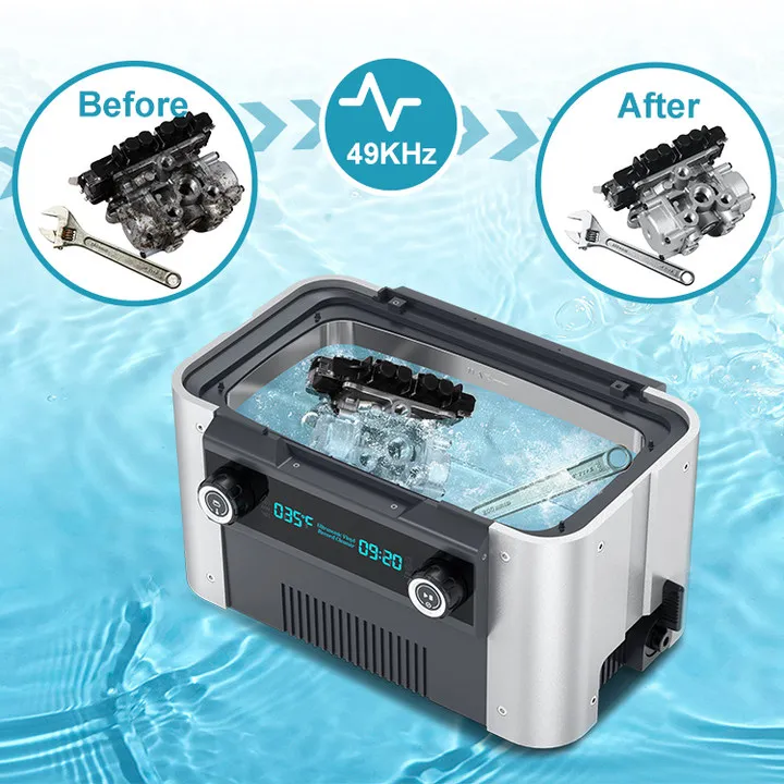 CE GS ETL Professional Ultrasonic Cleaning Machine CS6 High Frequency Auto Spin Drying Ultrasonic Vinyl Record Cleaner