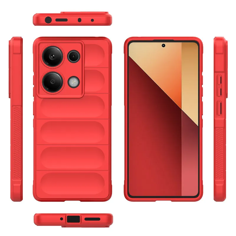 For Xiaomi Poco M6 Pro 4G Case Poco M6 Pro Cover Soft Silicone Bumper Shield Protective Phone Cases For Xiaomi Poco M6 Pro Funda image 2