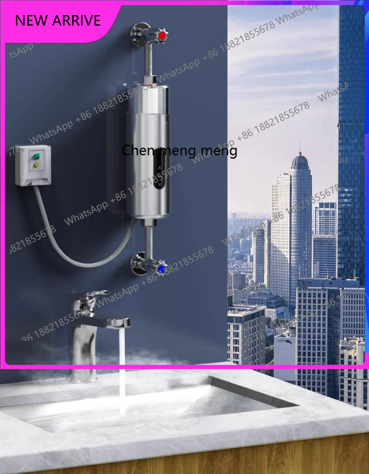 

M138 Supor Constant Temperature Instant Heating Small Electric Water Heater for Kitchen and Bathroom